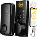 LOCKSTAR® Smart Door Lock • Keyless Entry Deadbolt Door Lock • Multiple Entry Methods – APP • Fingerprint Touch ID • Keypad Code • Card FOB • Traditional Key • Smart Home Devices