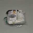 yuehong Adult Long Curly White Gentleman Lawyer Wig 18th Century Colonial Judge Wig Heat Resistant Synthetic Fibers Fluffy Breathable Costume Hair (White)