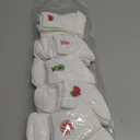 Eurzom 10 Pairs Women Sock Cute Cotton Crew Ankle Gift,Fruits, One Size