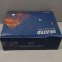 Bedsure Heated Mattress Pad King - Bed Warmer with Memory & Preheat Functions, 12-Hour Auto Off & 10 Heat Settings, Dual Controllers, Fast Heating, Brushed Electric Mattress Pad King, 78"x80"