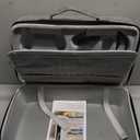 Hard Shell Carrying Case for PS5, PS5 Pro, Travel Protective Bag Suitable for Playstation 5 Digital Edition, Console, Controllers, Headset and Gaming Accessories, Grey