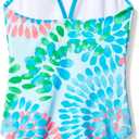 Kanu Surf Girls Daisy Beach Sport One Piece Swimsuit (2T)