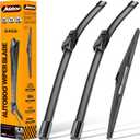 3 Wipers Replacement for Toyota Prius Windshield Wiper Blades with Rear 2016 2017 2018 2019 2020 2021 2022 2023 28"+16"+16inch