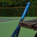 3 x Get A Grip - Custom Tennis Racket Grip Tape - Anti-Slip/Quick-Drying Tennis Overgrips - Precut Badminton Racket Grip with Finishing Tape