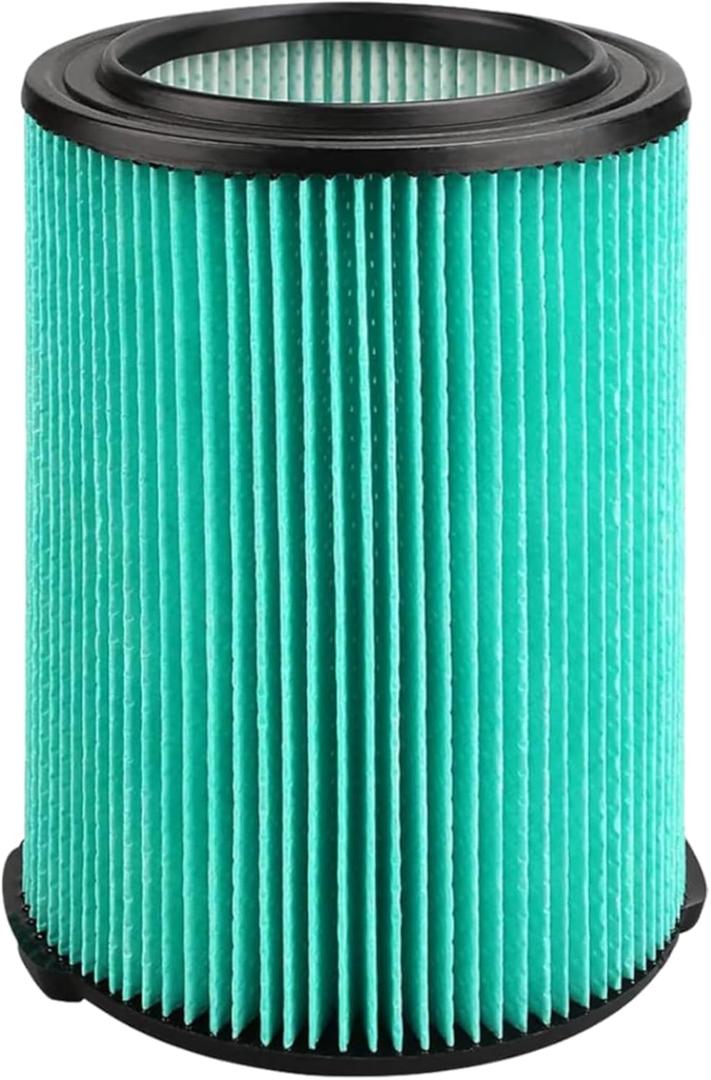 1 Pack Replacement VF6000 Filter for Rigid Shop Vac Filters 5-20 Gallon, 5-Layer Wet/Dry Rigid Shop Vac Filters Compatible with WD5500 WD0671 WD6425 WD7000 WD1280 WD1851 WD1680