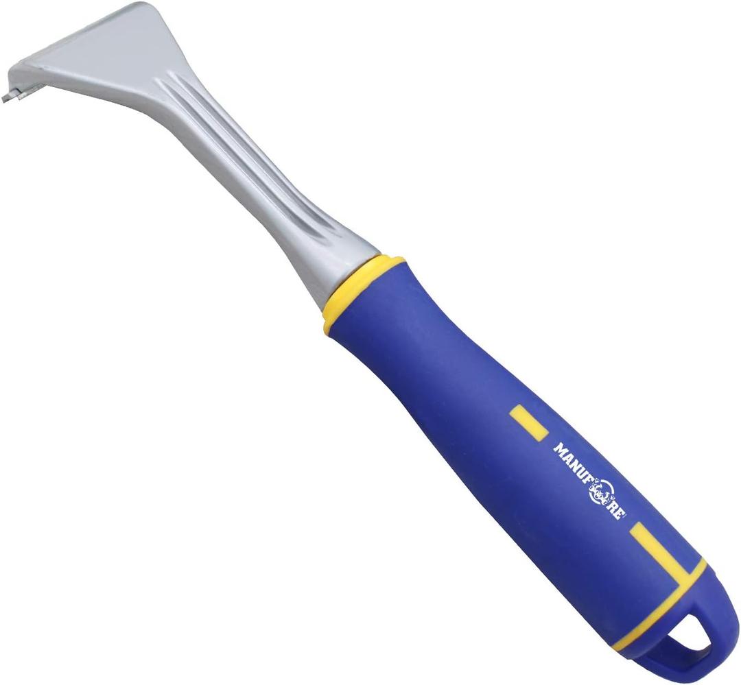 Paint Scraper with 2 Inch Double-edged Tungsten Steel Carbide Scraper for removing paint, glue, grout