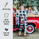 Lazy One Flapjacks, Matching Pajamas for The Dog, Baby, Kids, Teens, and Adults (Large, Plaid Bear Cheeks Flapjack Onsie)