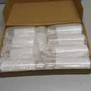 kakoya Flickering Flameless Candles Battery Operated with Remote and 2/4/6/8 H Timer Acrylic Led Pillar Candles Pack of 9 (appr D2.3"xH5.5"6.5"7.5")with Realistic 3D Wick Candles for Home Decor(White)