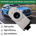 Lower Grille Shutter Actuator Motor 5811R1000 9881645-02 9881645 Replacement for BMW Active Air Flap Control Module 3 4 5 Series X3 X4 X5 X6