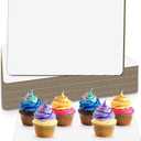 Rectangle Cake Boards, 13.75x9.75 Inches White Greaseproof Cardboard for Baking, Desserts, Pizza (15 Pack)