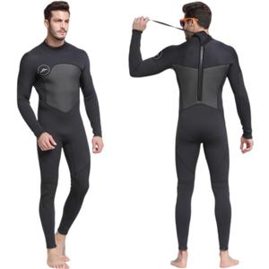 Sbart Premium Men's 1.5mm Neoprene Full Body Wetsuit, Keep Warm & Comfy, Adult Men Fullsuit Diving Suit for Scuba Diving Snorkeling Surfing Swimming Kayaking Paddling SUP All Watersports M