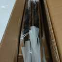 60 Inch Wood Ceiling Fans with Lights, Large Walnut Ceiling Fan, 3CCT, Dimmable LED Light, 6 Speeds, Reversible DC Motor, Timer, Black Ceiling Fan for Living Room, Farmhouse, Patio