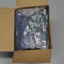 Komollocoe Decorative Throw Pillow Covers Set of 4 Modern Boho Couch Pillow Covers for Sofa Living Room Bed Home Decor(Botanical Blue, 18" x 18" (Pack of 4))