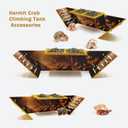 Hermit Crab Underground Tunnel Cave,Hermit Crab Tank Accessories Hideout & Hiding Habitat Climbing Decor,Habitat Decor for Pet Crab (Yellow)