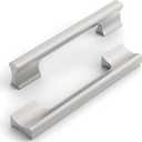 KNOKLOCK 10 Pack 5" Kitchen Cabinet Handles Brushed Satin Nickel Cabinet Pulls Kitchen Cabinet Hardware Drawer Pulls for Cupboard Wardrobe