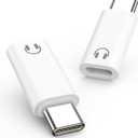 MoKo Lightning to USB C Adapter for Headphones for iPhone Air 17 16 15 Pro Max Plus, Lightning to USB C Adapter Audio for iPad Pro/Air, Not for Charging/Data Transfer/Lavalier Mic/Speakers