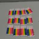 Watersay 72 Pcs Mini Markers Bulk Colored Pen 3.4 Inch Vibrant Colors Portable Short Colored Markers Assorted Multicolor Watercolor Marker Pen for Adult Office Supplies (6 Colors)