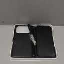 TUCCH Removable Crossbody Case Wallet for iPhone 17 Pro Max, 10 Card Slots RFID Blocking, Stand, Lanyard, Wrist Strap, Wireless Charging, Zipper Pocket, PU Leather, Magnetic Flip Cover, Textured Black