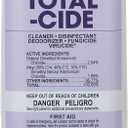 ForPro Total-Cide Disinfectant Solution, 2X Concentrated Formula, Hospital Grade Sanitizer & All Purpose Cleaner, 16 Fl Oz