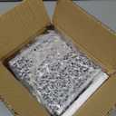 Sumnacon Tissue Box Cover Square Tissue Box with Lid, Metal Tissue Box Holder Stylish Tissue Cover Cube Tissue Box Cover for Bathroom Toilet Kitchen Table Desk Home Office, Silver