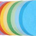 MECCANIXITY 400 PCS Circle Cutouts Paper, 1 Inch Round Cutouts 70gsm Circle Cardstock for DIY Crafts Classroom Bulletin Board Decoration,Assorted Colors