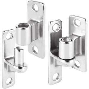 4 PCS 304 Stainless Steel Heavy Duty Gate Hinges with 5/8'' Pin for Wooden Fences & Gates
