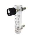 Oxygen Flow Meter 0-10LPM Flowmeter for Fluid Filtration System Oxygen Air Flowmeter Regulator Acylic Flow Meter with Control Valve for Oxygen/Air