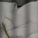 SOLY HUX Women's Bikini Set U Wired Ruched High Cut Spaghetti Strap Swimsuit Two Piece Bathing Suit (White, Large)