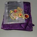 Vitikilly Raven Cosplay Costume Women Halloween Raven Cosplay Costume Superhero Anime Hooded Cloak Purple Cape, Size: Medium