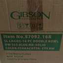 Gibson Elite Lagos 16 Piece Double Bowl Dinnerware Set, Light Blue, Service for 4 (16pcs)