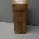 Squirrel Proof Bird Feeders with Removable Base, Metal Wild Bird Feeder for Outdoors Hanging, 6 Weight-Activated Ports Perches, 3LB Seed Capacity(Gray)