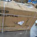 CURSOR FITNESS Elliptical Exercise Machine, Elliptical Machine for Home with 8 Levels Resistance, Silent Magnetic Elliptical Trainer with 12" Stride and LCD Monitor Max 330Lbs