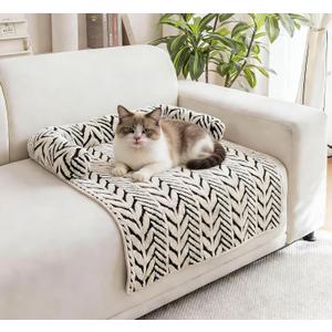 Zabplox Cat Bed Blanket with Pillow, 23''x31'' Washable Pet Sofa Cover