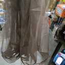 Gazebo Universal Replacement Mosquito Netting,10' x 12' Outdoor Canopy Net Screen 4-Panel Sidewall Curtain, with ZippersExcluding Gazebo (Brown)