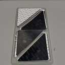 Rabenda 24 Pcs Grippers for Rugs, Non Slip Rug Pads for Hardwood Floors and Tiles, Reusable Rug Tape for Area Rugs, Dual Sided Adhesive Rug Pad Gripper Keep Corners Flat(Black)