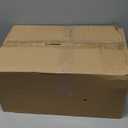 Wood Hat Organizer for Baseball Caps, Stackable Storage Box with Clear Lid, Pull-Out Drawer, Fits 12 Hats