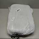 Cervical Neck Pillow, Memory Foam Pillows for Neck and Shoulder Pain Relief, 2 Heights Ergonomic Pillow with Breathable Ice Silk Cover, Neck Support Pillow for Side Sleepers, White