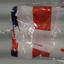 American Flag Pole Sleeve Banner Style 3x5 Ft USA US Flag Embroidered Stars Sewn Stripes Pole Sleeve Heavy Duty Durable (Flag Pole is NOT Included)