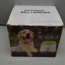 Automatic Dog Ball Launcher, Dog Ball Thrower Machine with 10-30Ft 3 Launching Distance, Interactive Toys for Small Dogs Indoor & Outdoor with 15 Mini Tennis Balls (2 inch) -Blue