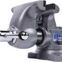 Wilton Tradesman Bench Vise, 6-1/2" Jaw Width, 6" Max Jaw Opening, 4" Throat (Model 1765)