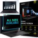 VINTEZ 15.6 Inch 16:9 Privacy Screen for Computer Monitor and Laptop - Anti Glare Protector Film Blue Light Filter Eye Protection - Computer Screen Privacy Shield [1 Pack]