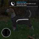 Protective Pants, Lightweight Waterproof Dog Pants - Adjustable All-Weather, Mud & Snow Resistant for Rain & Snow Days, Grey, Small