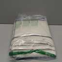 100% Blackout Shield Linen Blackout Curtains for Bedroom 96 Inches Long, Back Tab/Rod Pocket Living Room Drapes, Thermal Insulated Blackout Curtains 2 Panels Set, 50" W x 96" L, Light Cream