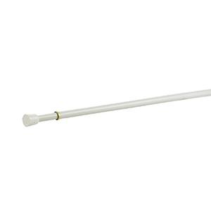 Kenney Enamel White Tension Rod 28 in. L x 48 in. L
