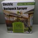 Battery Powered Backpack Sprayer 4 Gallon, Electric Garden Sprayer in Lawn