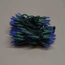 Joiedomi Blue LED Christmas String Lights,100 Count Mini Fairy Light with 26.4 FT Green Wire,Lighting Decor for Indoor Outdoor Patio Dorm Classroom Bedroom Holiday Festival