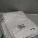 RAINDEWAY 12 Mil Heavy Duty White Tarp 6x10 Feet (2 Pack), UV Resistant, Waterproof, Weatherproof Poly Tarp with Metal Grommets and Reinforced Edges