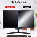 CapriTech 32 Inch Anti Blue Light Monitor Screen Protector -Anti Glare Filter Film for Curved screen, No Air Bubbles/Relieve Eyestrain/Ultra Clear