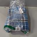 Kuoser Waterproof Dog Coat, Reversible Dog Jacket for Large Dogs, Adjustable Durable Doggie Winter Coat for Growing Puppies Warm Puppy Cold Weather Apparel, Blue L (Large (Pack of 1))