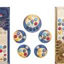 Asmodee Azul Duel Board Game - Competitive Head-to-Head Tile-Placement Strategy Game, Stunning Mosaic Art and Quick Gameplay for Kids & Adults, Ages 8+, 2 Players, 30-45 Minute Playtime